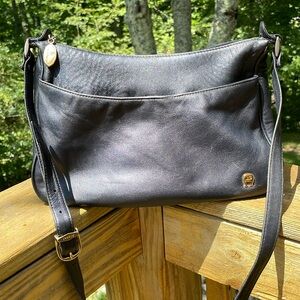 **ETIENNE AIGNER Leather Shoulder Bag - Vintage**